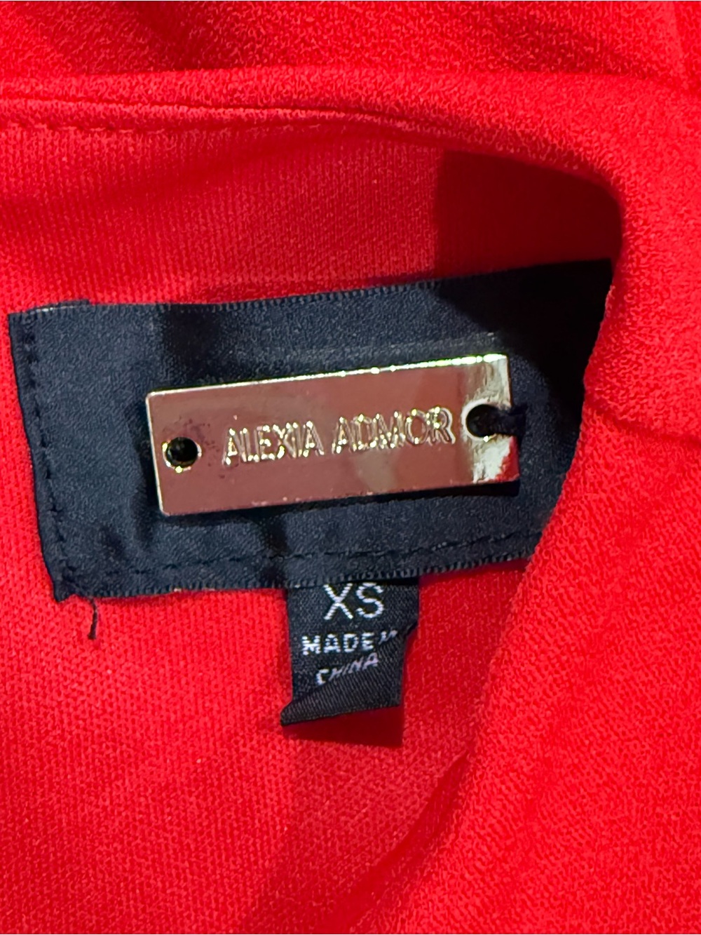 Alexia Admor Red Sleeveless Mini Dress - Picture 7 of 7